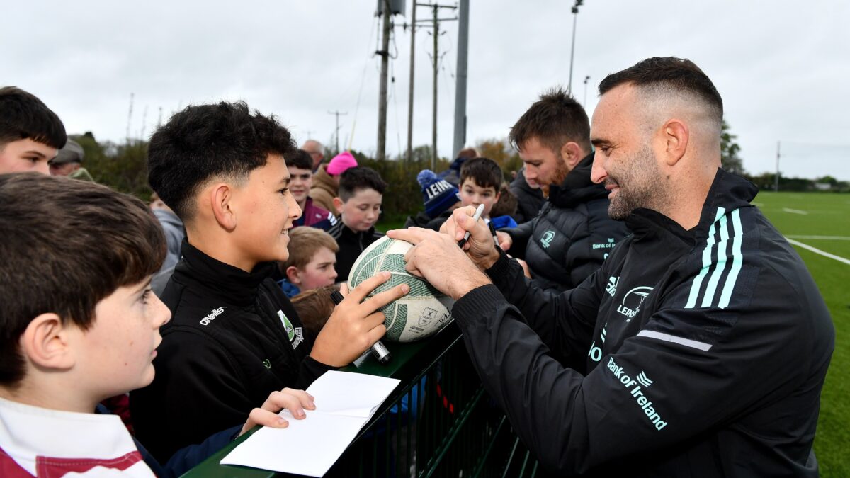 Tullow Rfc Behind the scenes | Open training session at Tullow RFC - Leinster Rugby