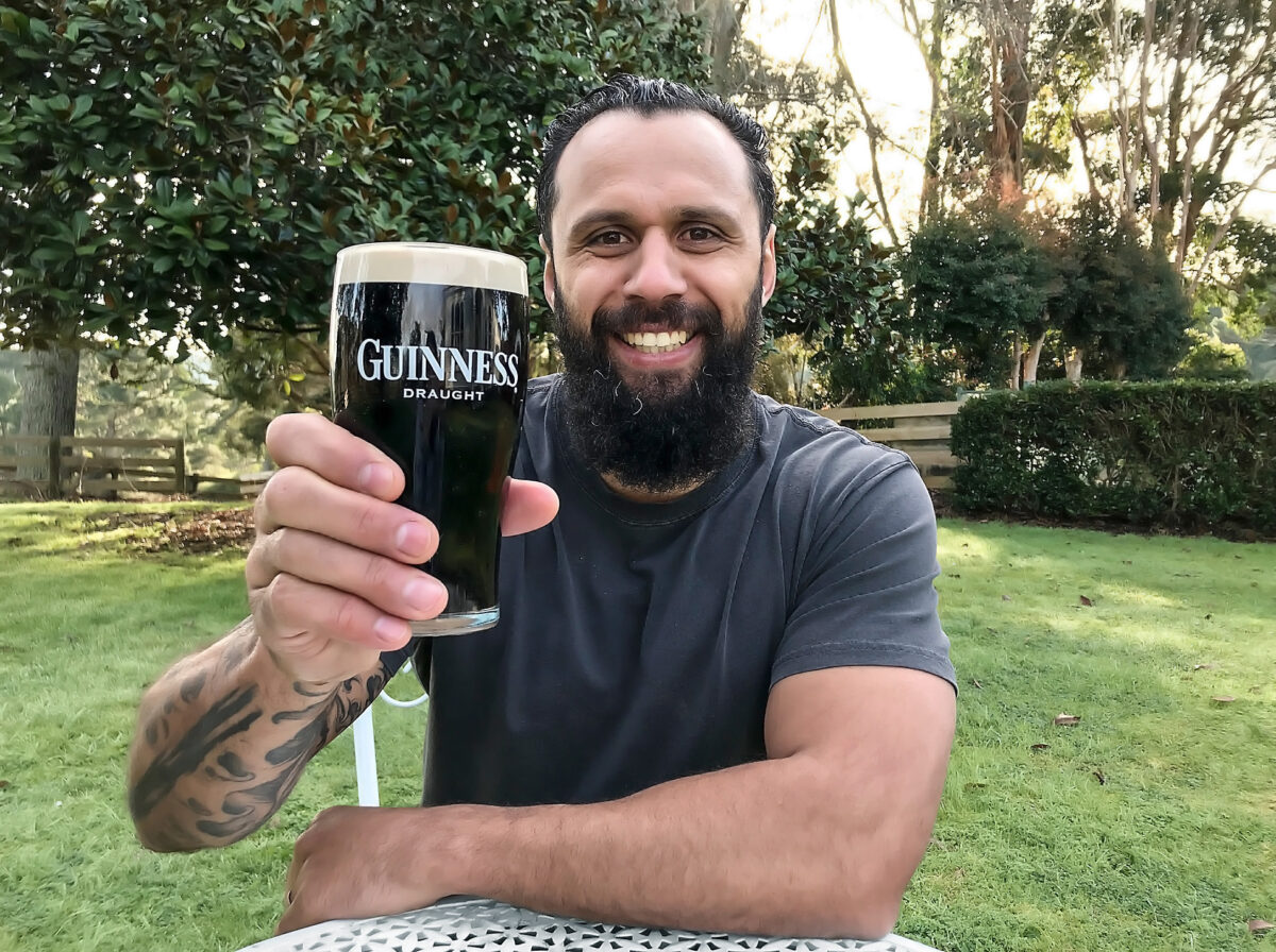 Leinster Rugby Isa Nacewa helps launch Guinness x BuJo rugby at home kits